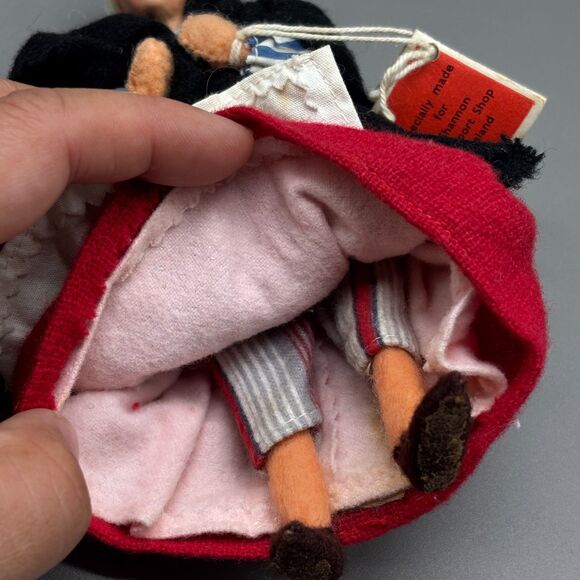 Jay of Dublin Collectors Character Doll Donegal Woman Handmade Ireland Tag 6.5" - Picture 7 of 11